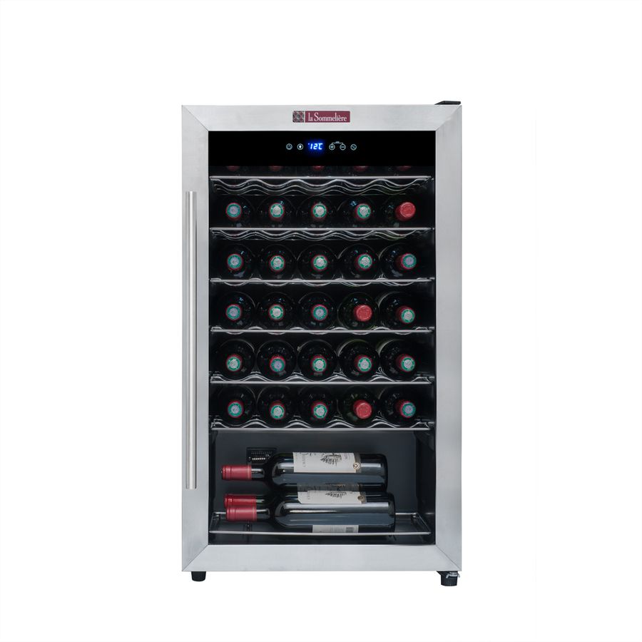 La Sommelière Weinkühlschrank LS34A, Freistehend, 1 Zone, 34 Flaschen