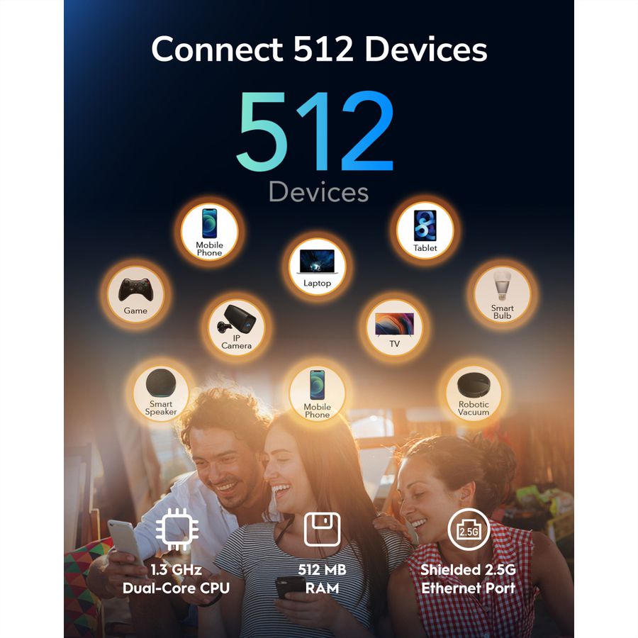 CUDY AP3000 AX3000 Point d'accès WiFi 6, 2,5G
