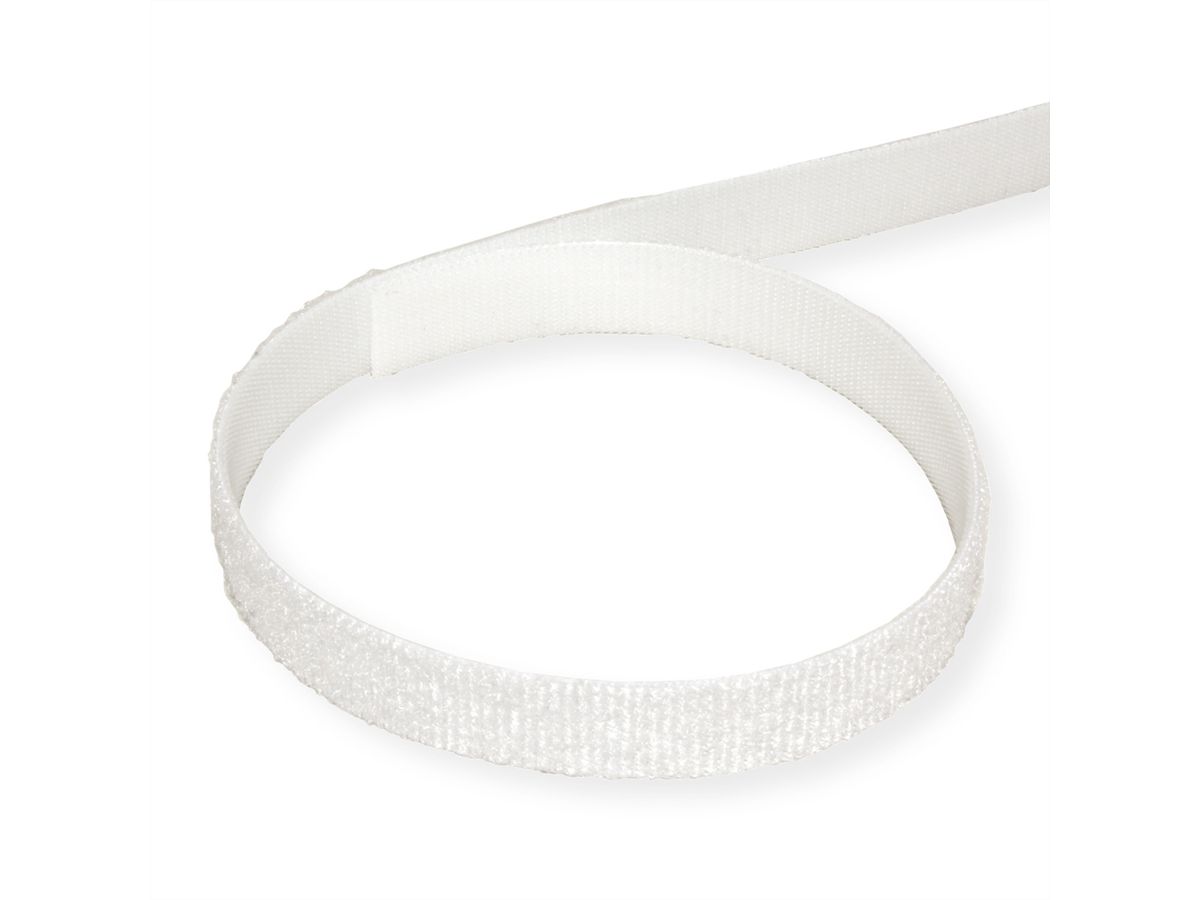 VELCRO® One Wrap® Bande 13 mm, blanc, 25 m