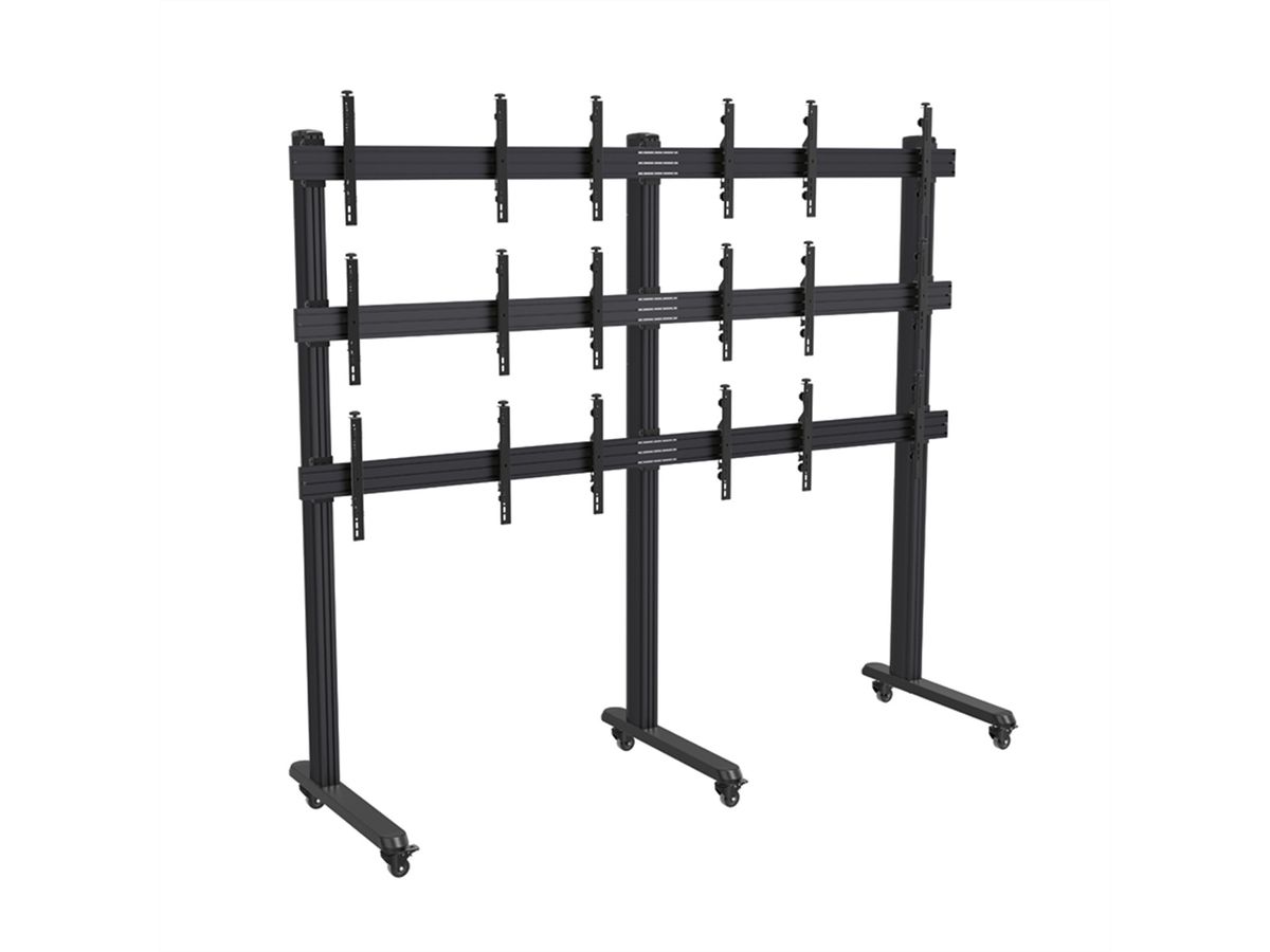Hagor CPS - Locking caster, set for Leveling Feet - series, schwarz