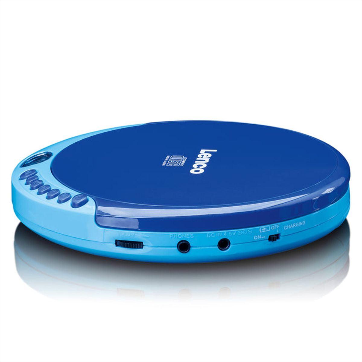 Lenco Lecteur CD portable CD-011BU bleu