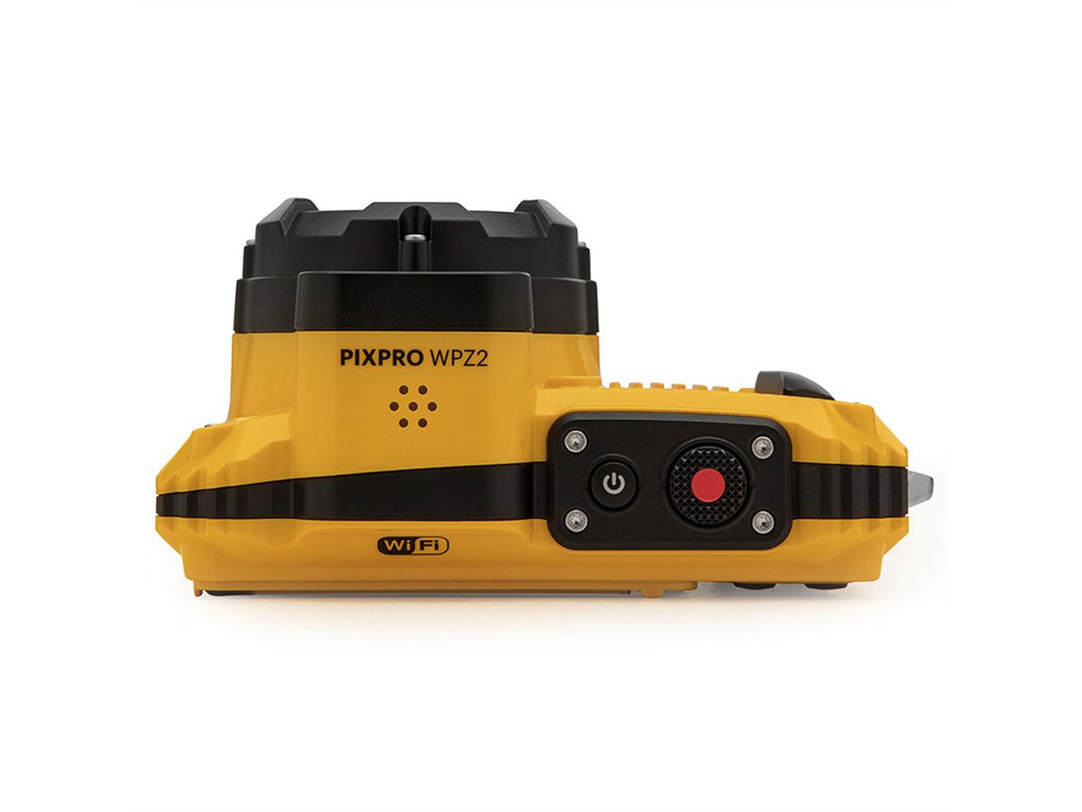 Kodak Unterwasserkamera WPZ2YL Bundle, inkl. 2nd Batterie + micro 16Go SD card