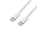 VALUE Câble USB 2.0, C–C, M/M, 60W, blanc, 2 m