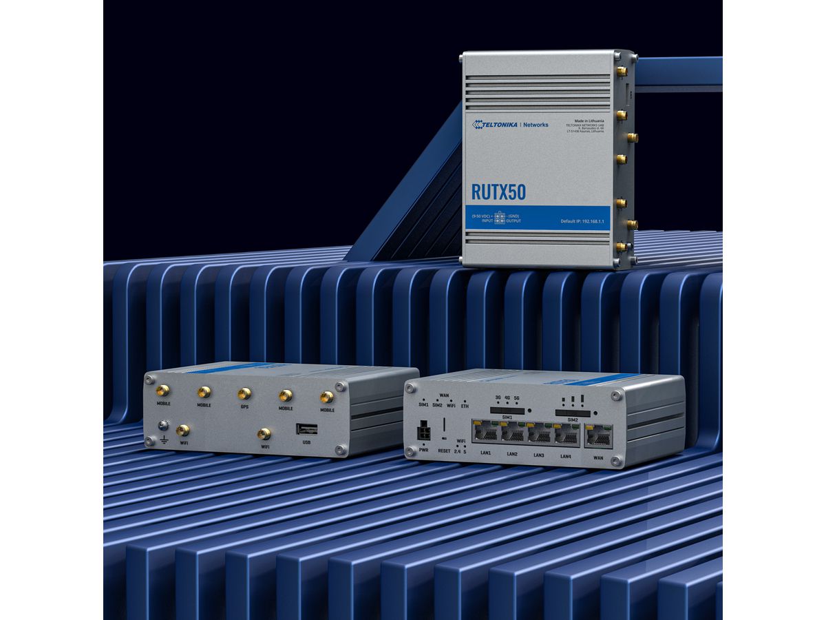 TELTONIKA RUTX50 5G/4G/LTE Routeur industriel