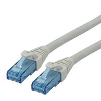 Cordon ROLINE UTP Cat.6A / 10 Gigabit, Component Level, LSOH, gris, 2 m
