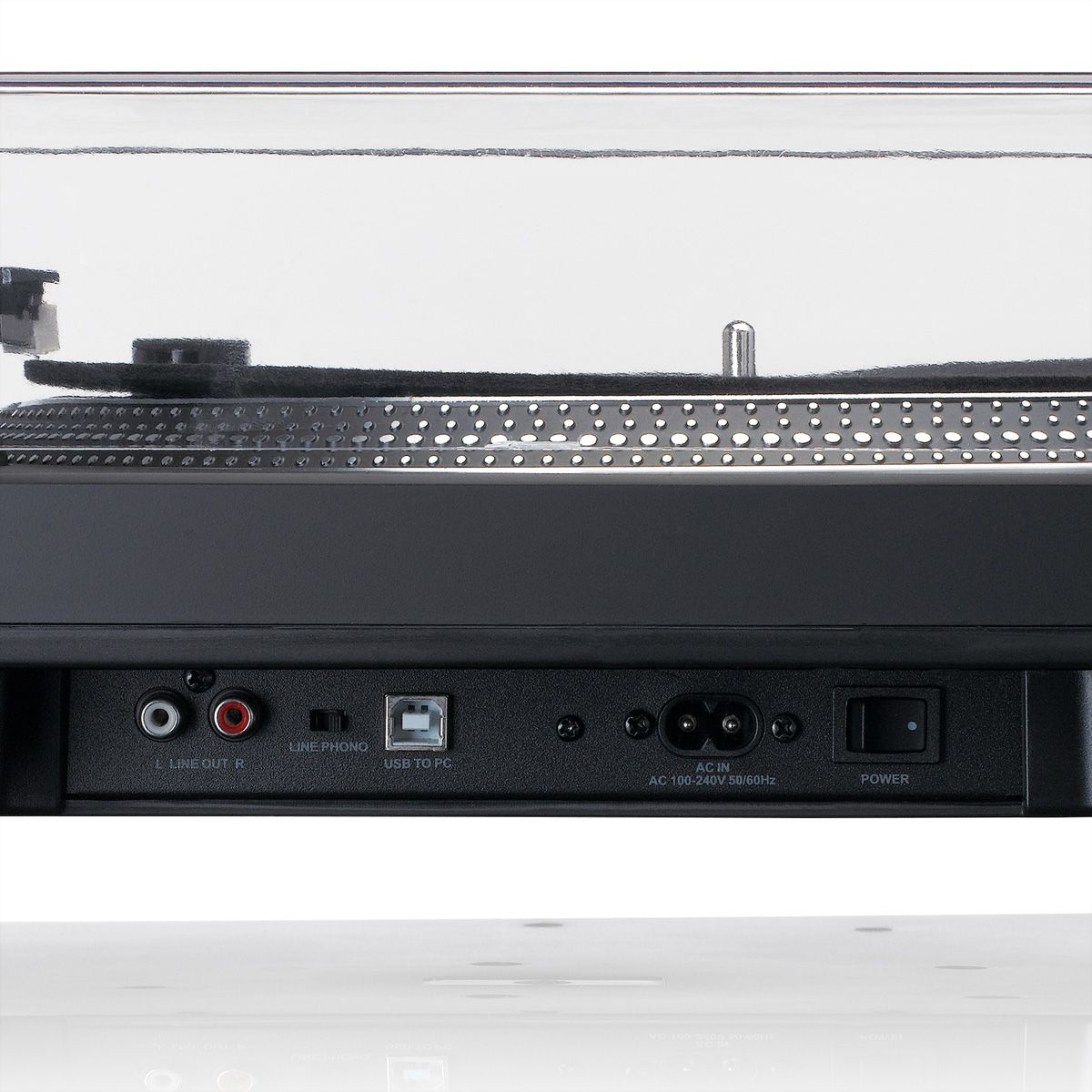 Platine vinyle Lenco L-3818BK, Noir