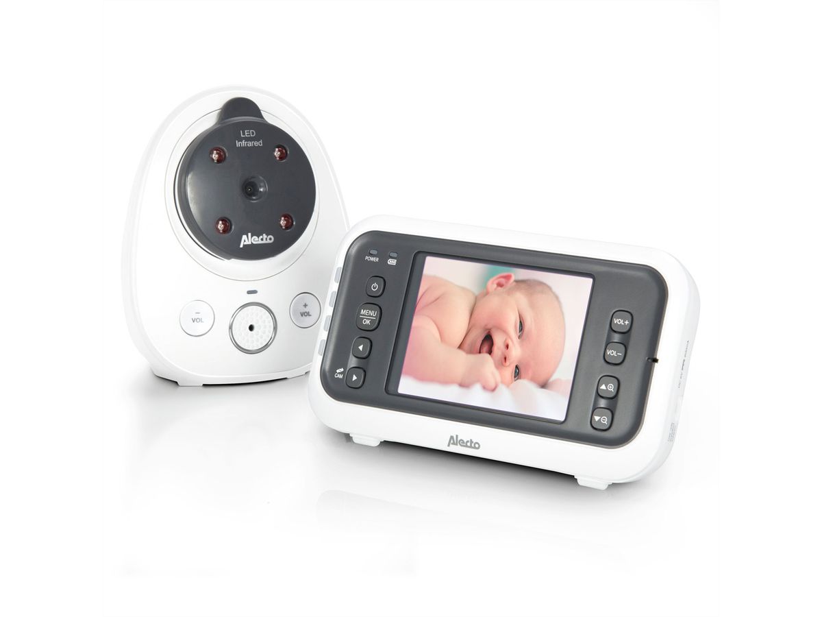 Alecto Babyphone DVM-77, Blanc