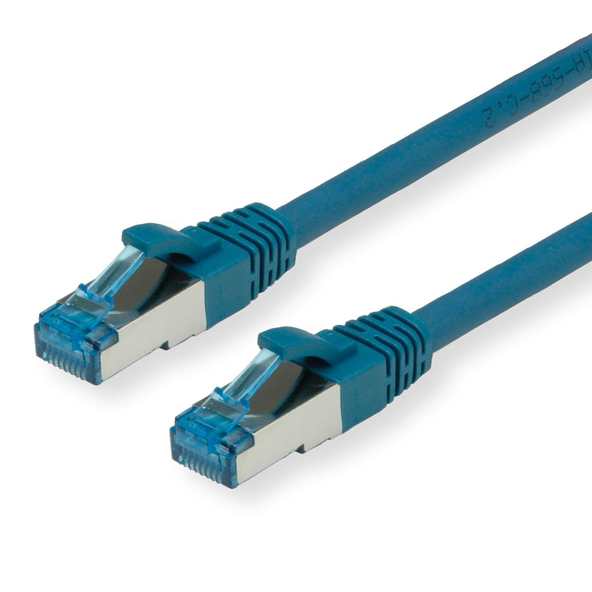 VALUE Patchkabel Cat.6A (Class EA) S/FTP (PiMF), LSOH, blau, 1,5 m