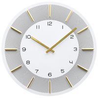 Technoline Wanduhr WT2550 weiss Quarzuhr