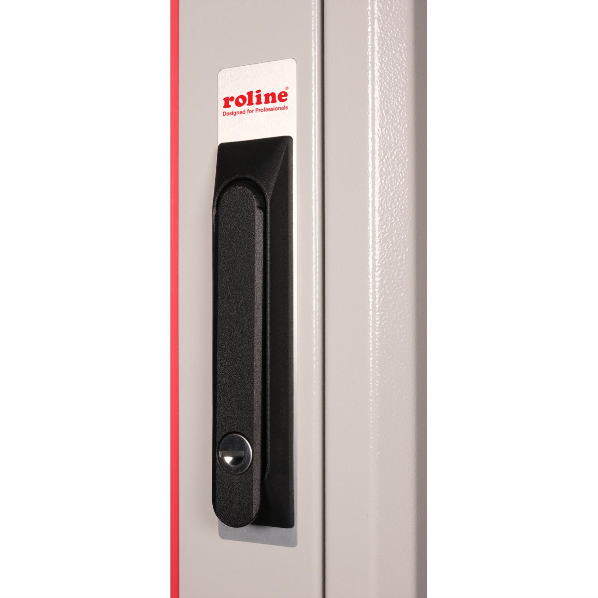 ROLINE 19-Zoll Netzwerkschrank Basic 42 HE, 800x800 BxT Glastür grau