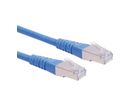 Cordon ROLINE Cat.6 (Classe E) S/FTP (PiMF), bleu, 3 m