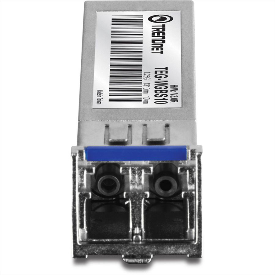 TRENDnet TEG-MGBS10 Mini-GBIC Single-Mode LC Module (10KM)