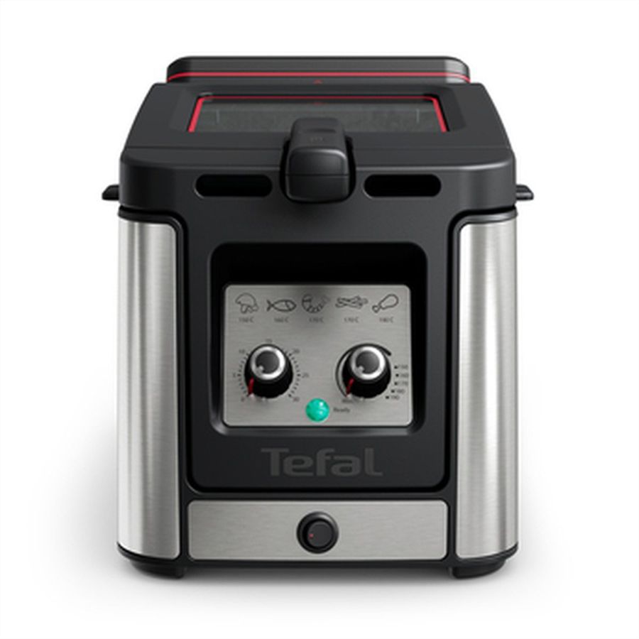 Friteuse Tefal Clear Duo FR600DCH, 3,5 l, acier inoxydable, minuterie
