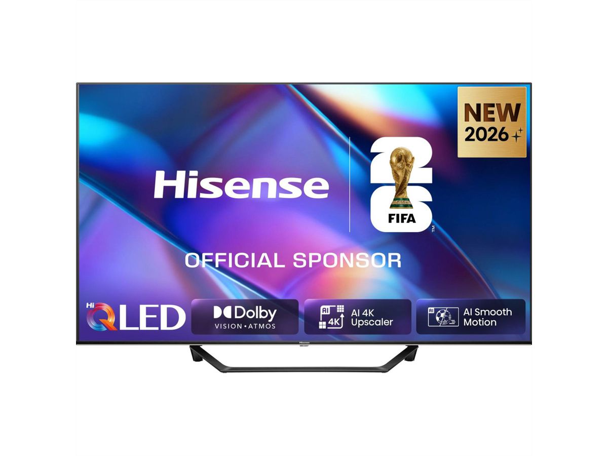 Hisense TV 43A7DS 43", QLED 4K, 60Hz, 300 Nits