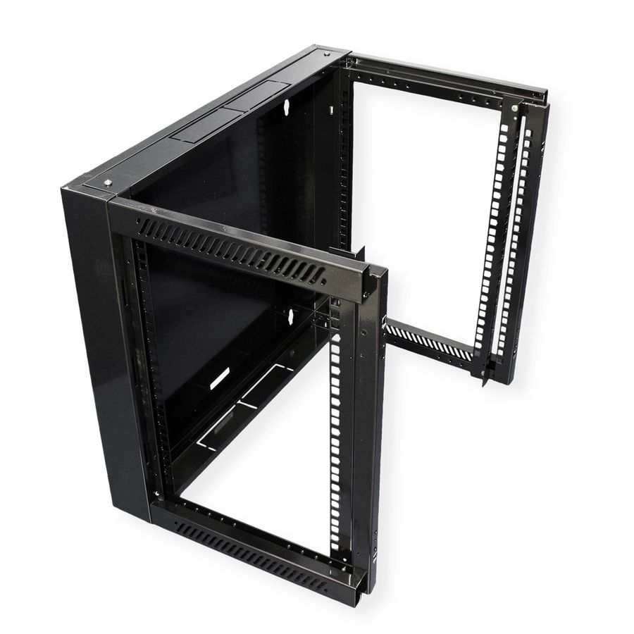 VALUE Armoire murale 9 UH (HxLxP) 500x570x450mm , noir