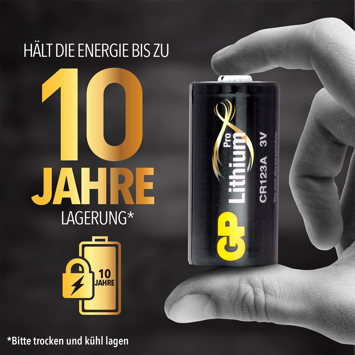 GP Batteries Lithium CR123A 2er Blister