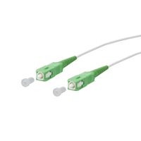 METZ CONNECT OpDAT cordon de brassage, SC-S APC/SC-S APC OS2, 0,5 m