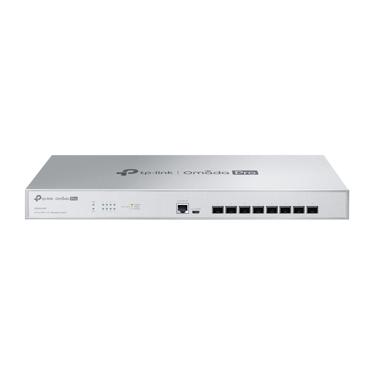 TP-Link Campus Switch S5500-8XF, 8x10G SFP+ L2+ Aggregation Switch