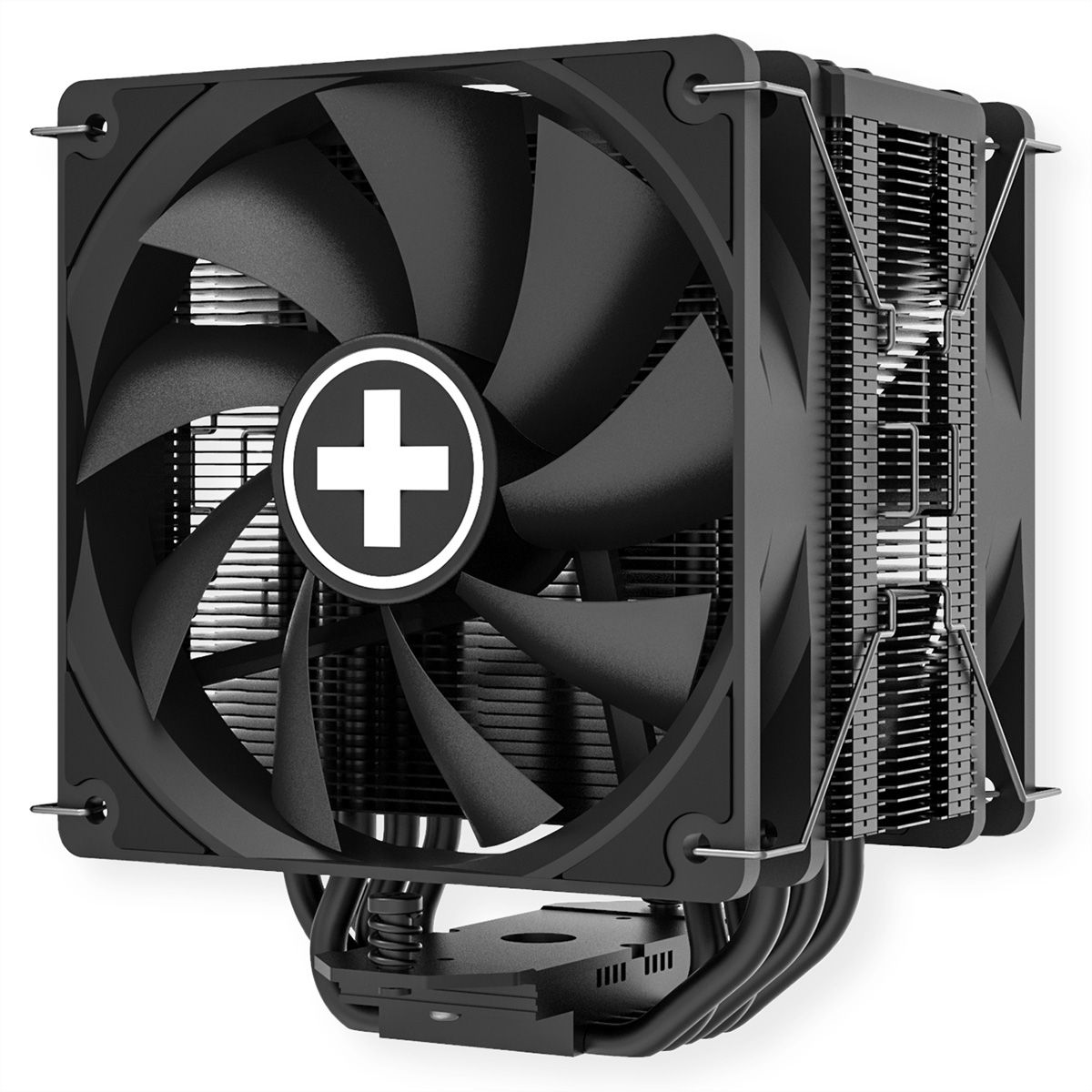 Xilence M705D AMD et Intel Ventirad, 2x 120mm PWM Ventilateur, 220W TDP
