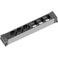 BACHMANN POWER FRAME Large 3x contact de protection 3x ABD
