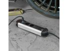 BACHMANN PRIMO Bâti de prises 3x contact de protection, aluminium, 1,75 m
