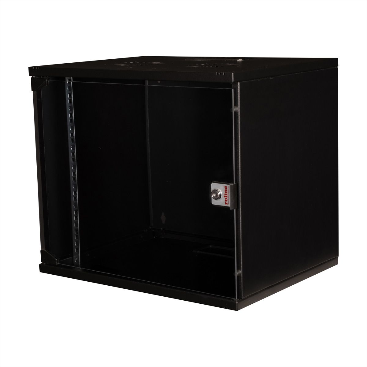 ROLINE 19-Zoll Wandgehäuse Basic 9 HE, 540x400 BxT Bausatz schwarz