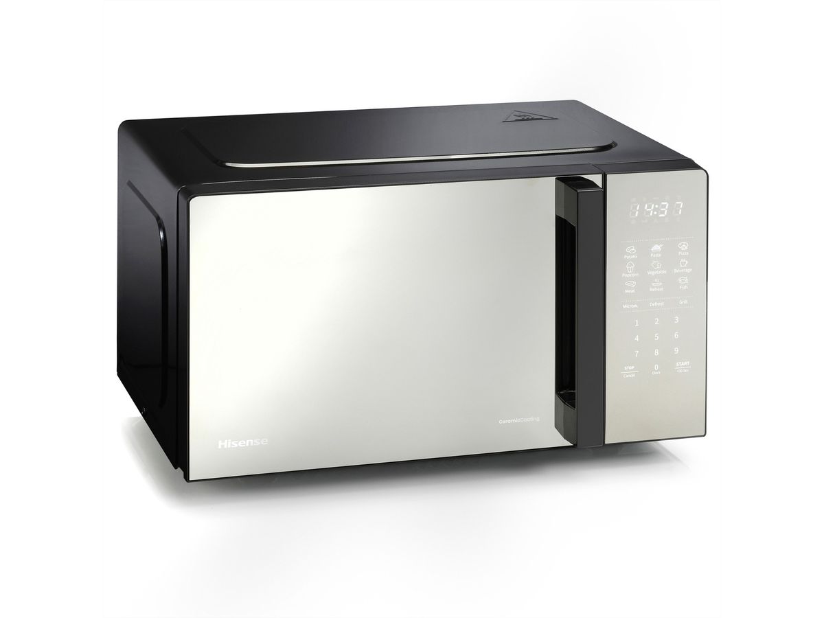 Hisense Mikrowelle H20MOMBS4HGCH, 20L, Mirror Black