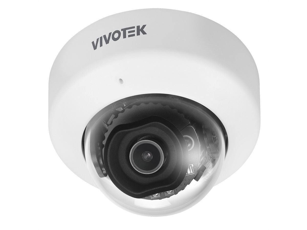 Vivotek FD9186-H Mini-Dome Kamera 5 MP, 110°, IR-LED 30m