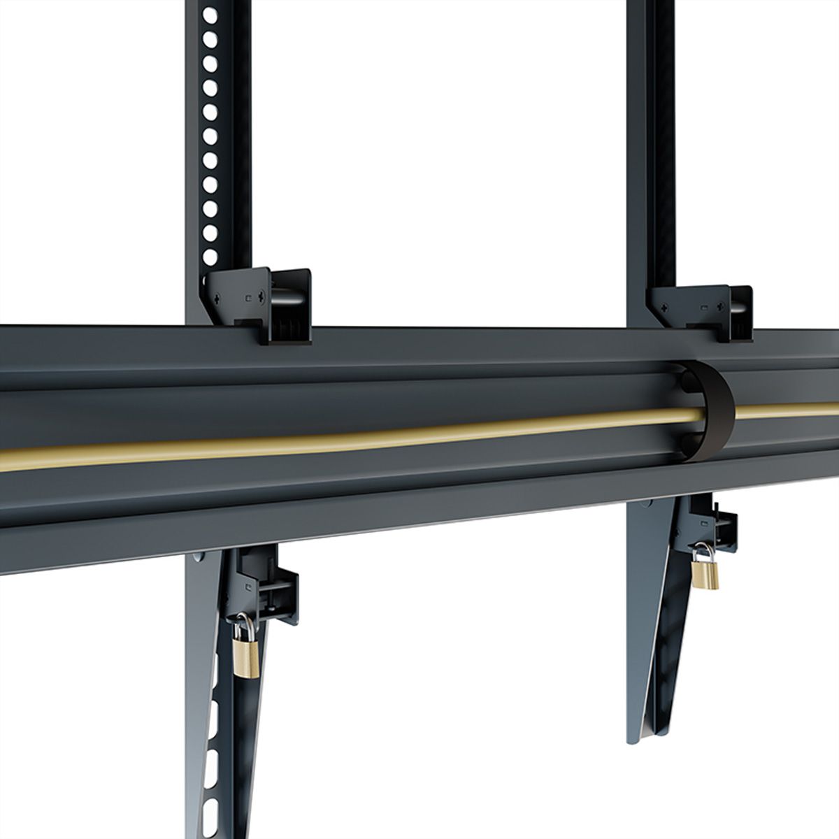 Hagor support plafond CPS Floor-Ceiling back-2-back, noir