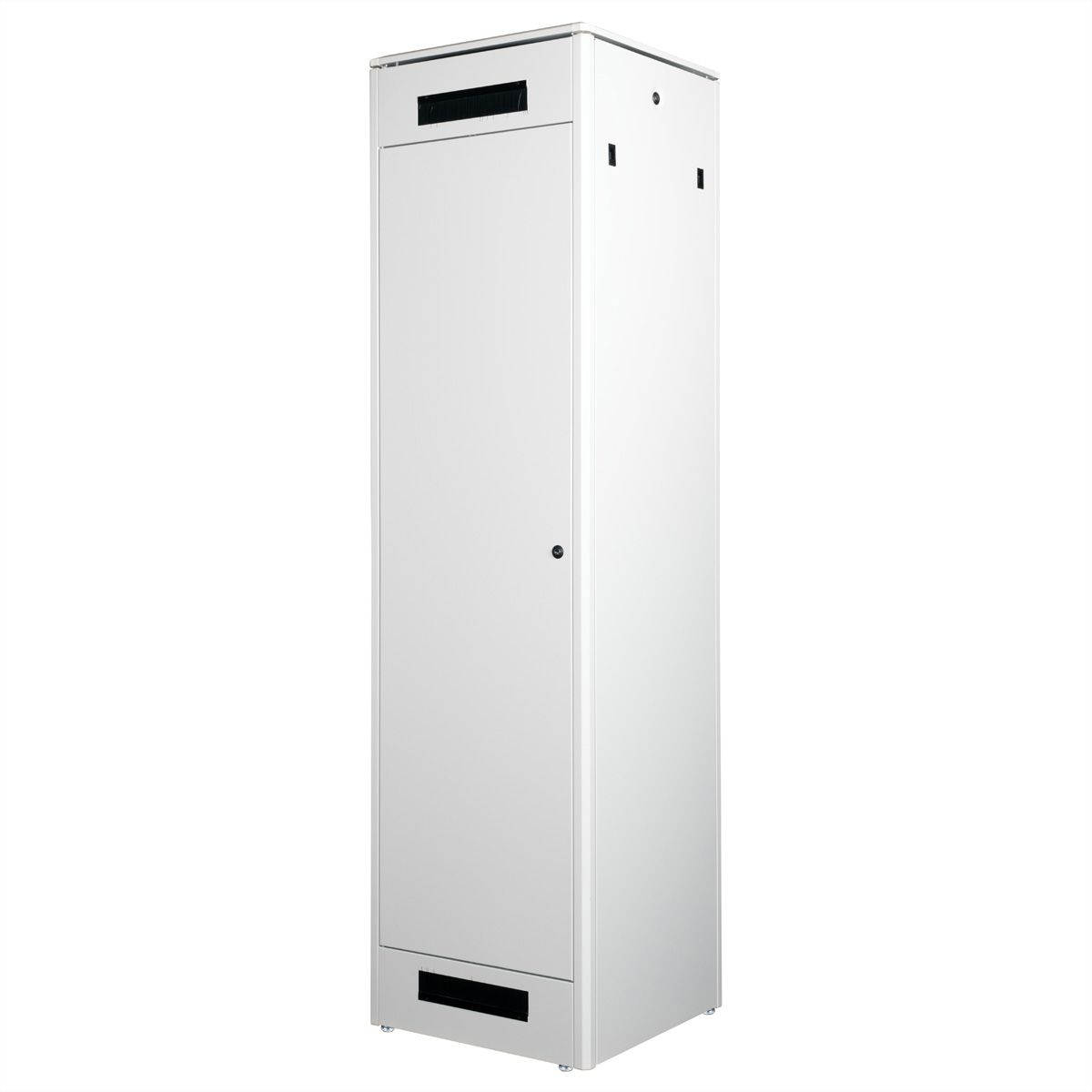 ROLINE 19-Zoll Netzwerkschrank Pro 47 HE, 600x600 BxT Glastür grau