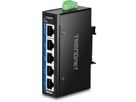 TRENDnet TI-GLC50 Mini switch industriel rail DIN, Gigabit Ethernet à 5 ports