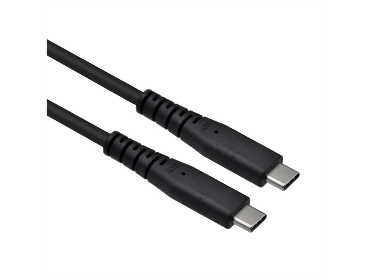 ROLINE Câble USB4 Gen2x2, C–C, M/M, 4K UHD-1, 20Gbit/s, 240W, noir, 3 m