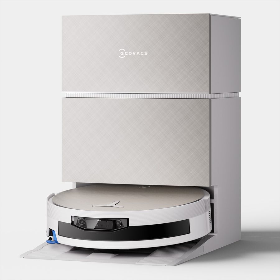 Ecovacs Aspirateur robot X12 PRO OMNI Deebot, blanc