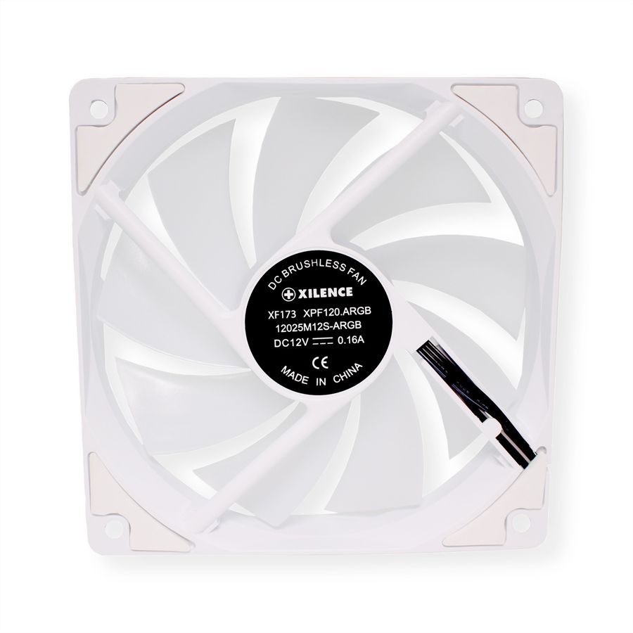 Xilence XPF120.W.ARGB 120mm PWM Ventilateur de boîtier, ARGB LED