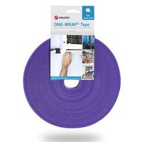 VELCRO® One Wrap® Bande 13 mm, violet, 25 m