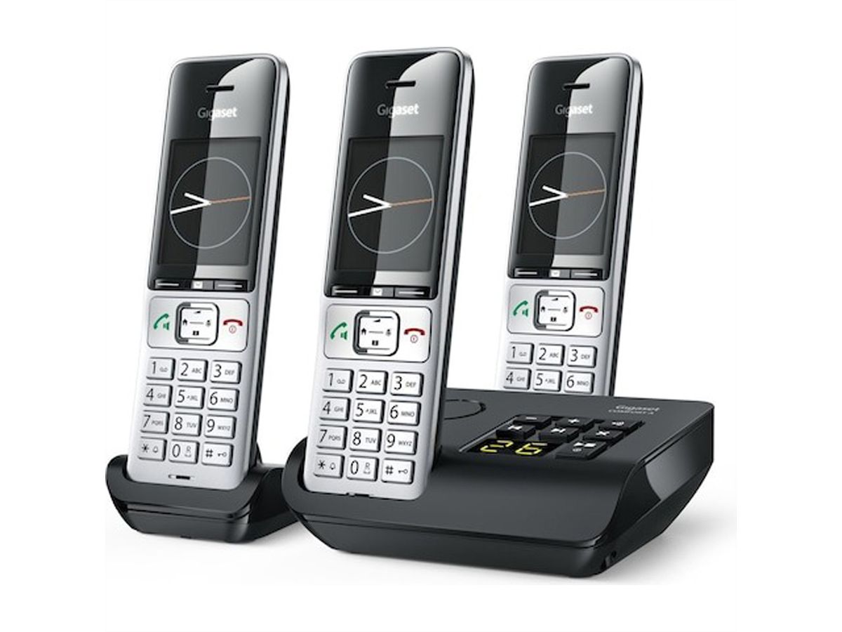 Gigaset Téléphone fixe Comfort 500A Trio