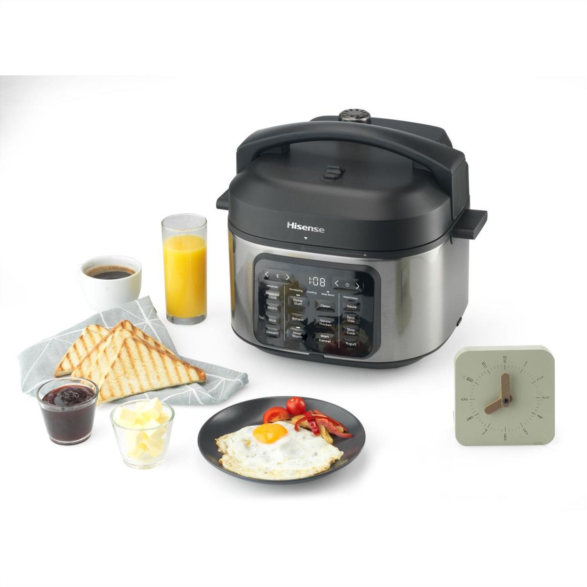 Hisense Multikocher HMC6SBK, 6L, 1500W