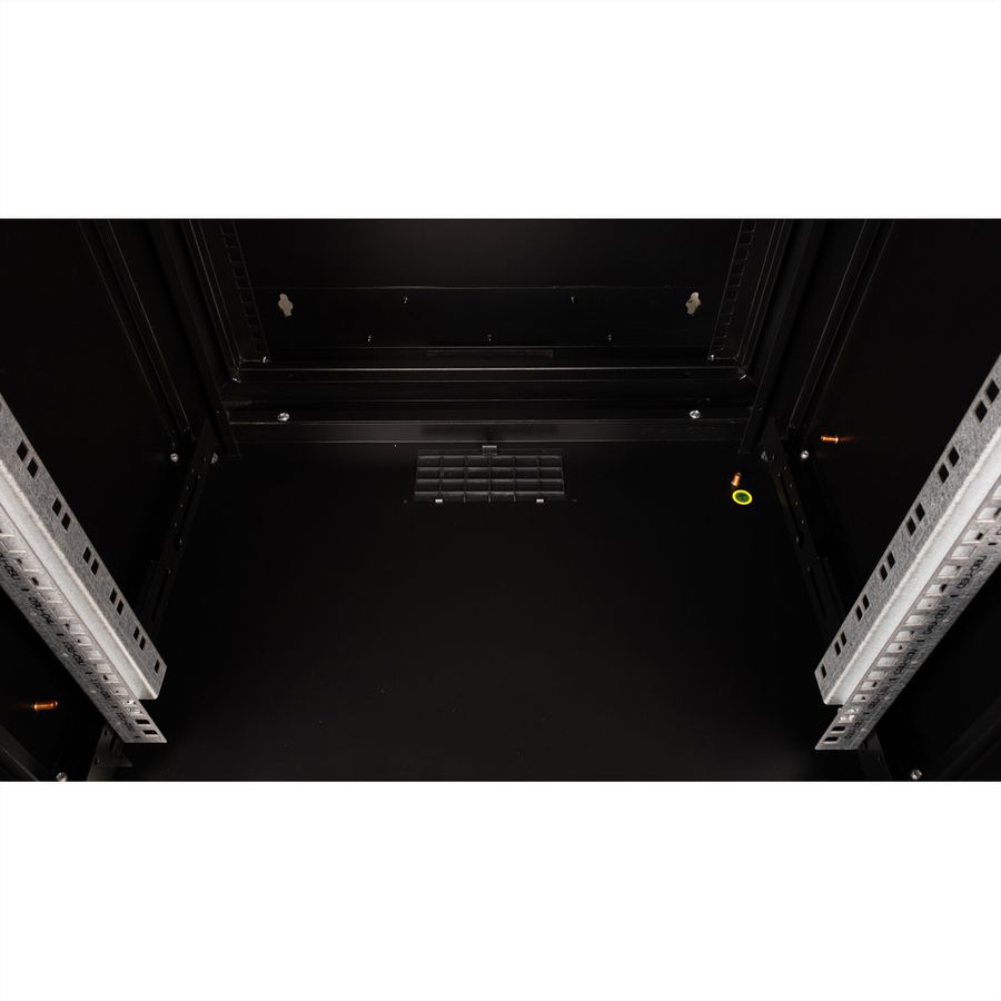 ROLINE 19-Zoll Wandgehäuse Pro 12 HE, 600x600 BxT zweiteilig schwenkbar schwarz