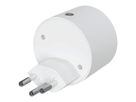 Steffen Prise adaptatrice sans fil, blanc 3x (max.2500W), avec télécom
