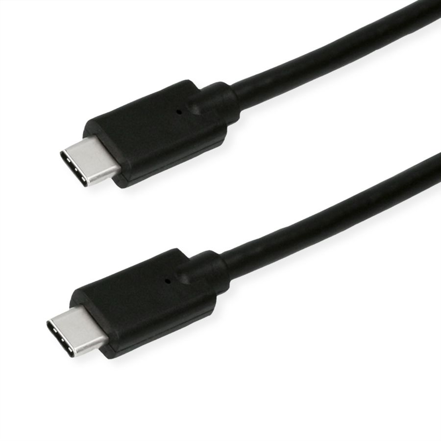 ROLINE GREEN USB 3.2 Gen 2x2 Kabel, USB C-C, ST/ST, 4K UHD-1, 20Gbit/s, Emark, 100W, schwarz, 2 m