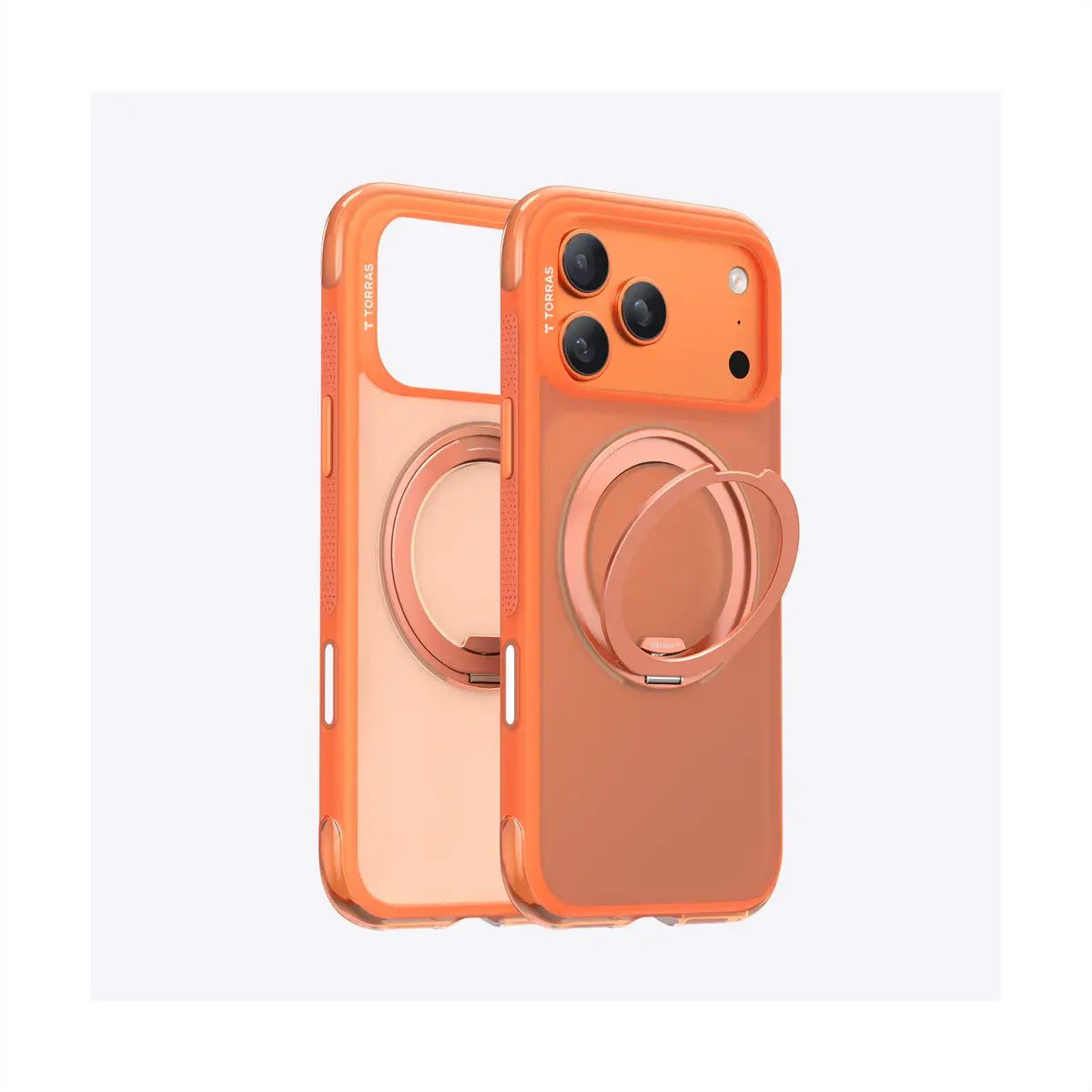 Torras Ostand O3 Air Case, iPhone 17 Pro, orange
