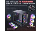 ANTEC Constellation C5 ARGB Boîtier PC Midi Tower ATX, noir