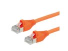 DÄTWYLER Patchkabel Kat.6 (Class E) S/FTP, CU 7702 flex LSOH, AMP, orange, 40 m