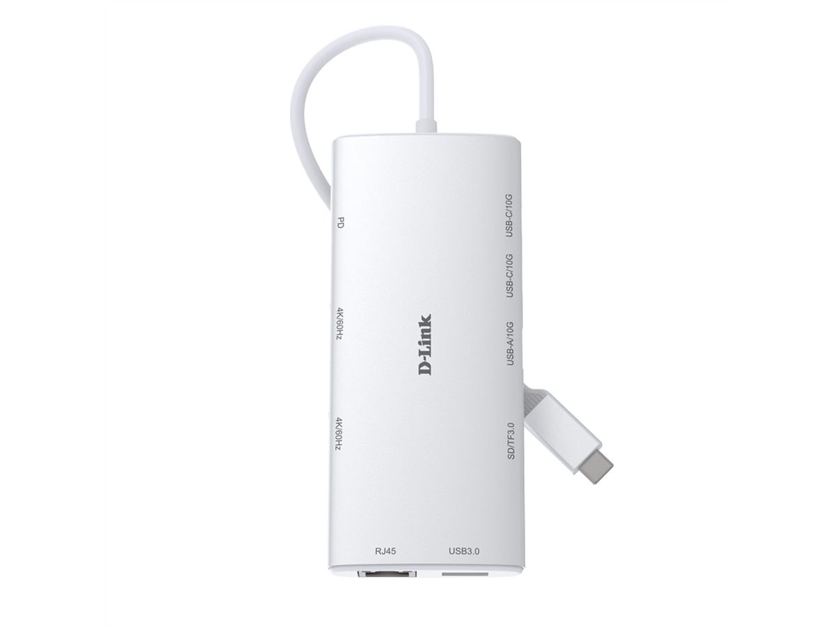 D-Link Docking Station DUP-A01, 10-in-1 USB-C