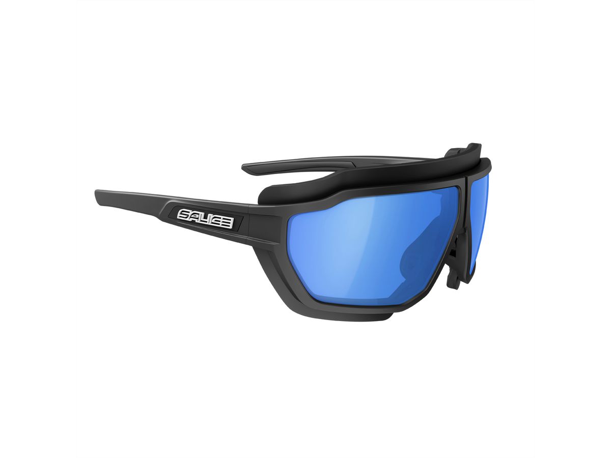 Salice Occhiali Sportbrille 024RW, Black / RW Blue