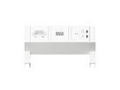 BACHMANN DESK2 white 1xCH 90°, 1xUSB C/C 45W L=0,2m RAL9010