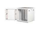ROLINE 19-Zoll Wandgehäuse Basic Plus 12HE, 600x600 BxT grau