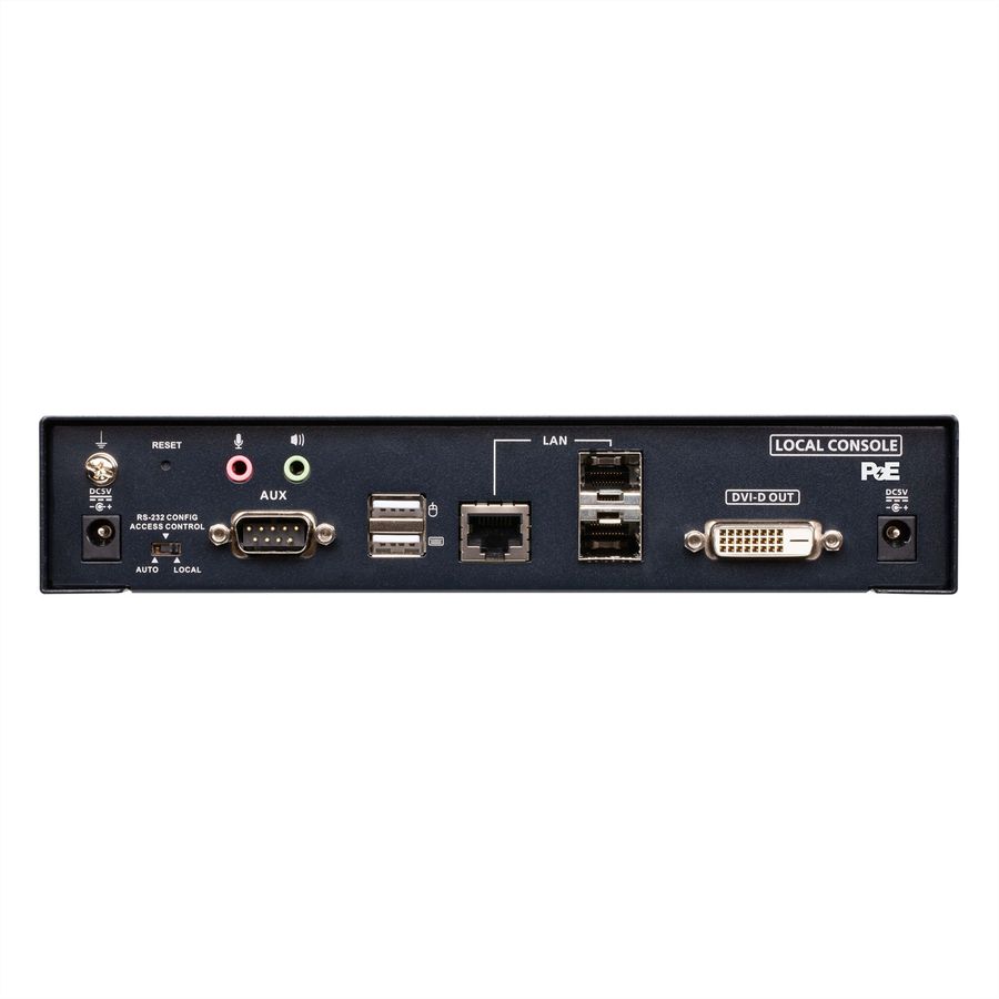 ATEN KE6922T Émetteur KVM 2K DVI-D Dual Link sur IP avec double SFP et PoE
