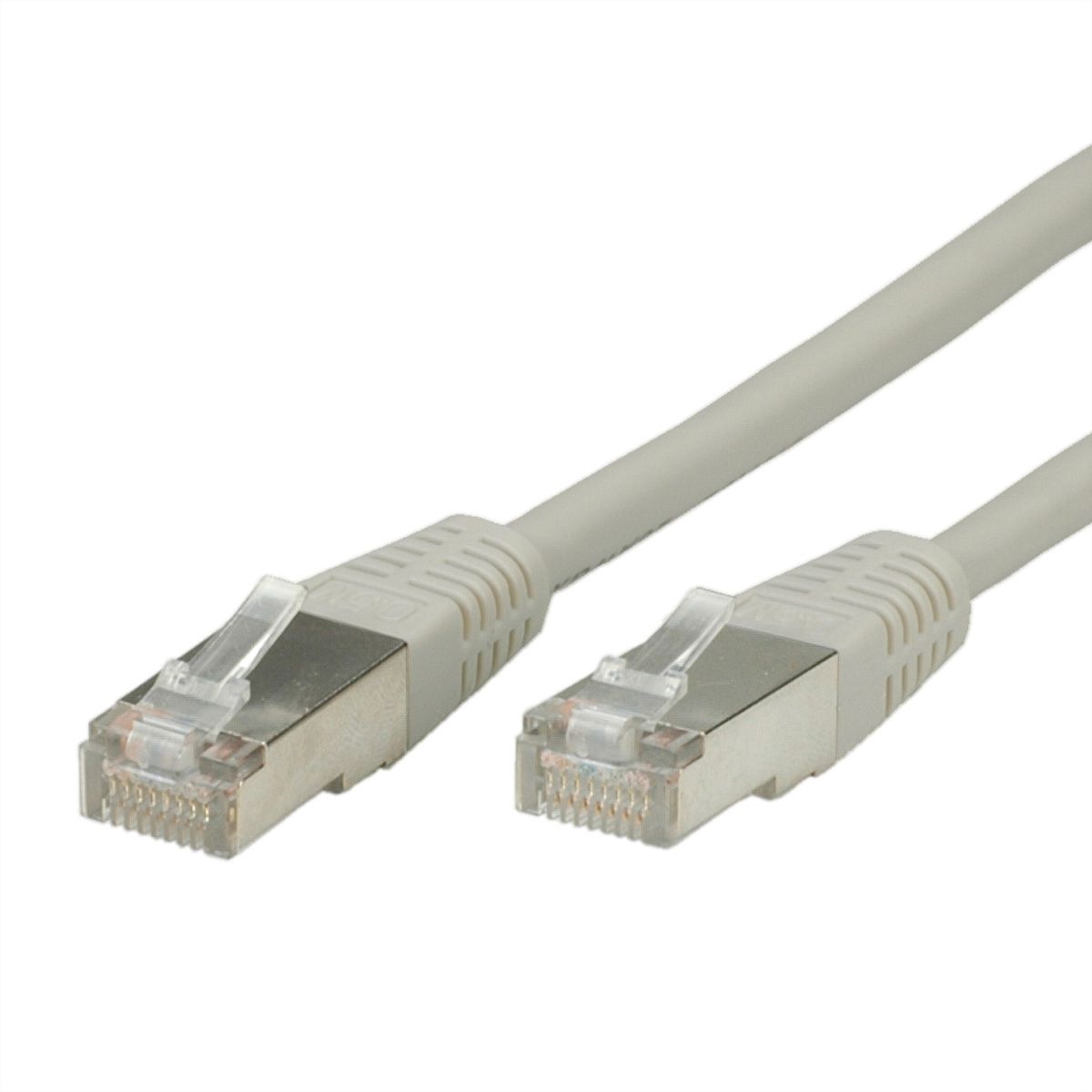 Cordon VALUE Cat.6 (Classe E) S/FTP (PiMF), gris, 0,5 m