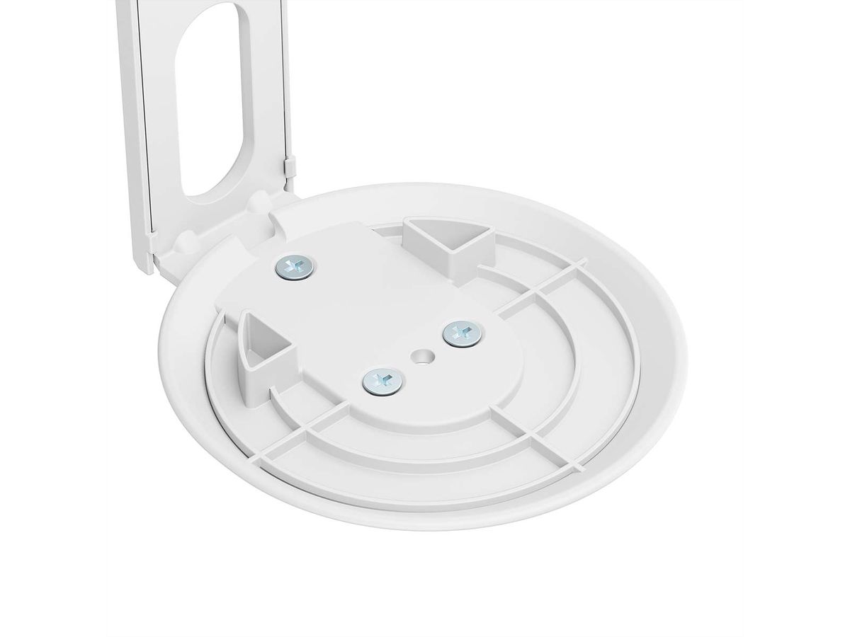 Nedis Lautsprecher-Wandhalterung für Sonos Era100 weiss, Wand, 3 kg, neig- und drehbar